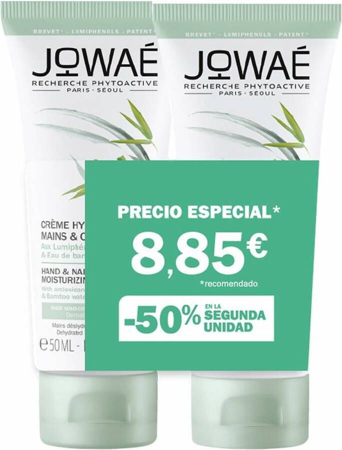 JOWAE Handcrème Jowaé Hand & Nail Hydraterend 2 Stuks