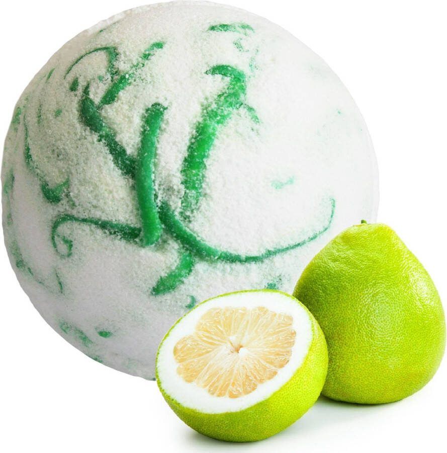 Joy of Balance Bruisbal Pomelo Exotische Paradijs Bad Bomb Met Kokosboter 180 Gram