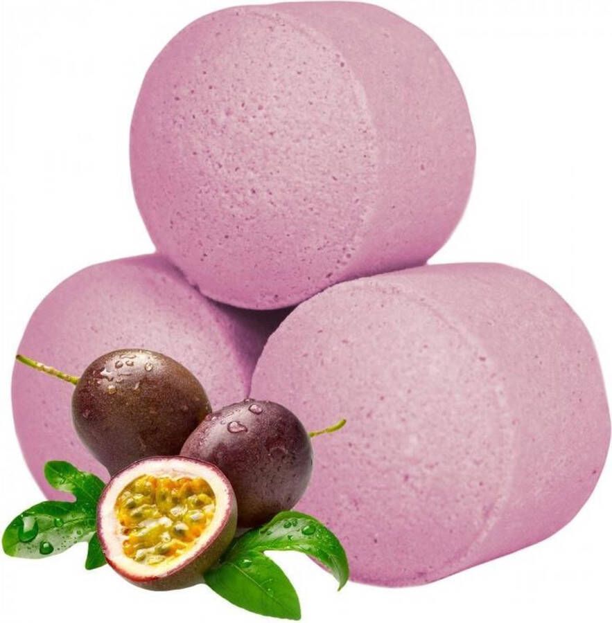 AW Gifts Mini Bruisballen Passion Fruit Chill Pills 15 stuks 2.5cm p s Kleine Bad Bommen