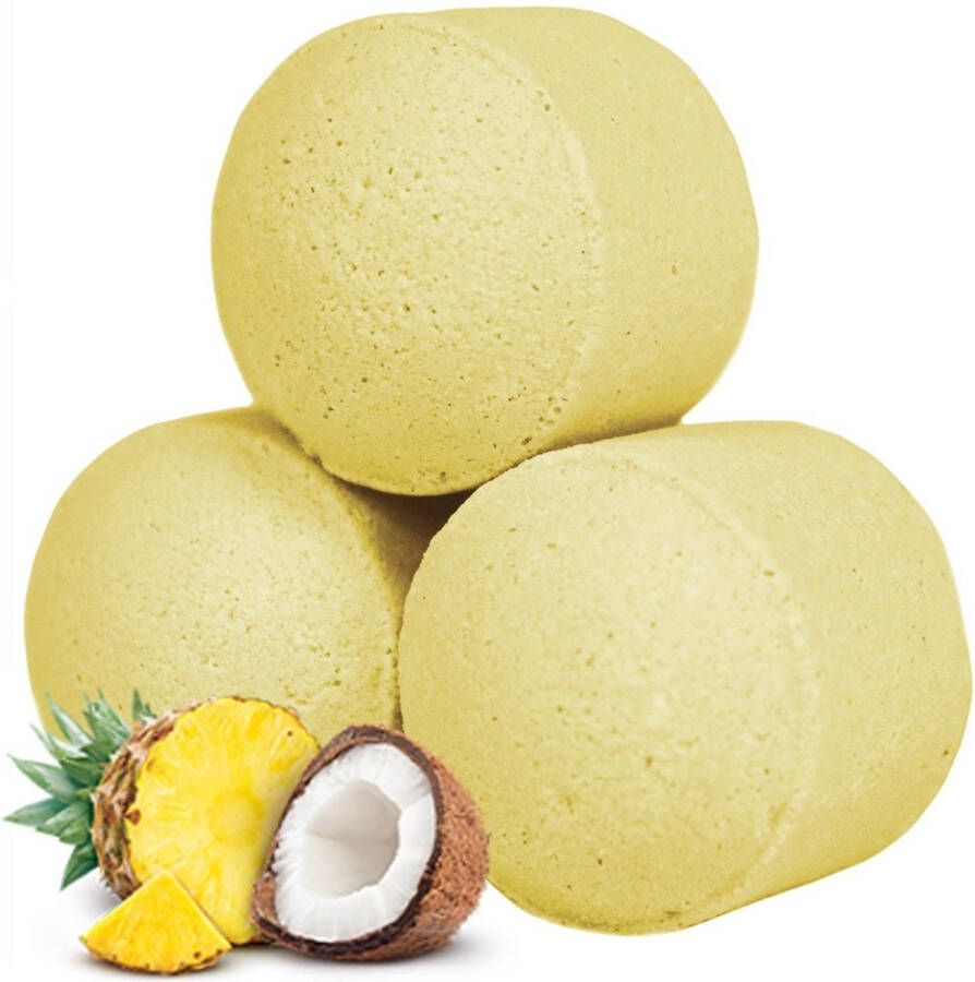 AW Gifts Mini Bruisballen Pina Colada Chill Pills 15 stuks 2.5cm p s Kleine Bad Bommen