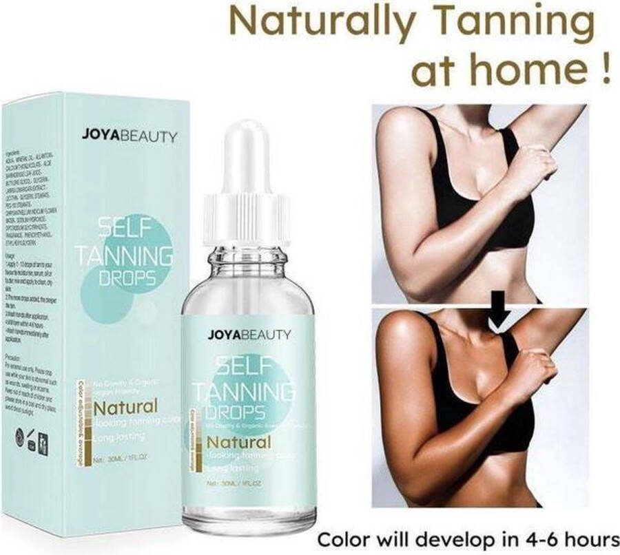 Joya Beauty Zelfbruin olie Gezicht Golden Tan Selftanning Zelfbruiner Gezicht Lichaam Tan-Luxe Zelfbruiner olie Self tan Self Tanning 30 ML