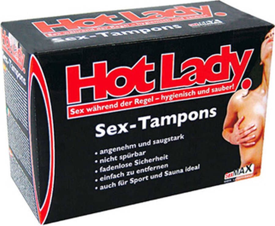 Joydivision Joy Division Hot Lady Sex Tampons 8 stuks