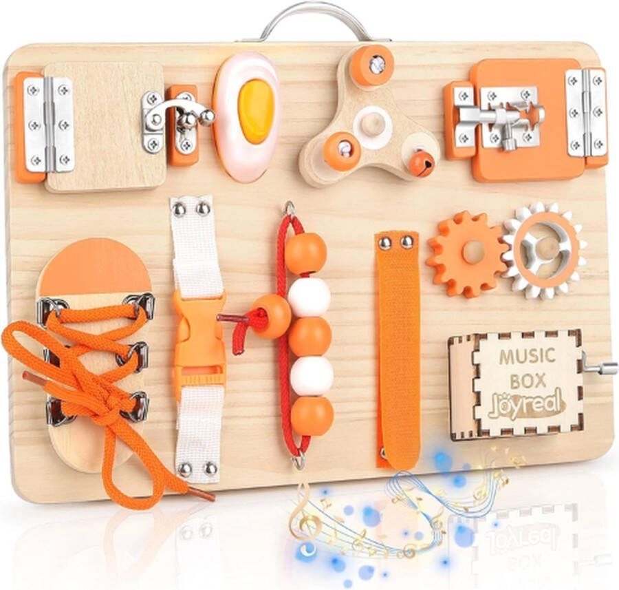 Joyreal Montessori Activiteitenbord Montessori Busy Board Speelgoed Educatief Speelgoed Educatief Speelgoed 3 Jaar