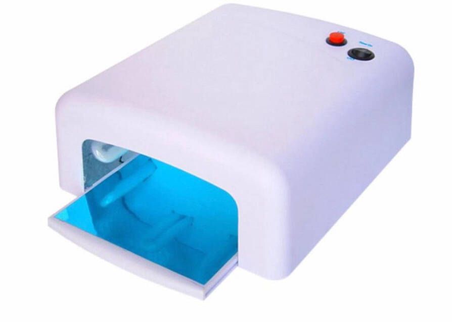 JP Specials Uv Lamp 36 Watt Timer Nageldroger Nagellamp GelLak Gelnagels Wit