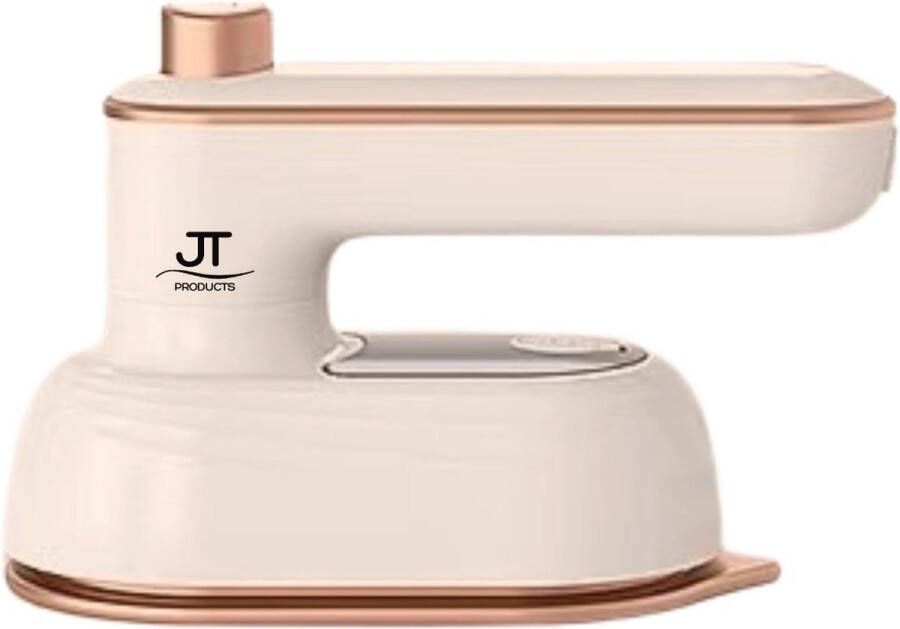 JT Products JT s Luxe Reisstrijkijzer Nude – Mini Strijkijzer Inklapbaar 8 4x11 5CM Sprayfunctie Stomend Effect Travel Strijkijzer – Strijkijzer Vakantie – Reisstrijkijzer Klein