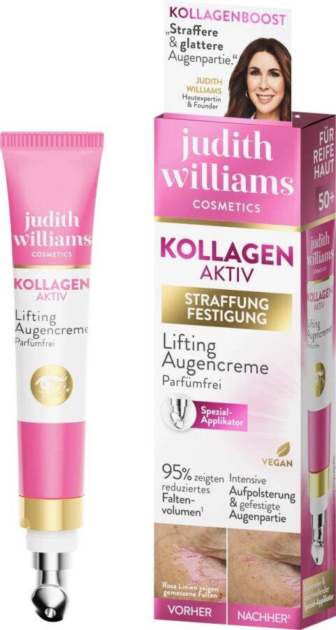 Judith Williams Oogcrème collageen actieve lifting 15 ml
