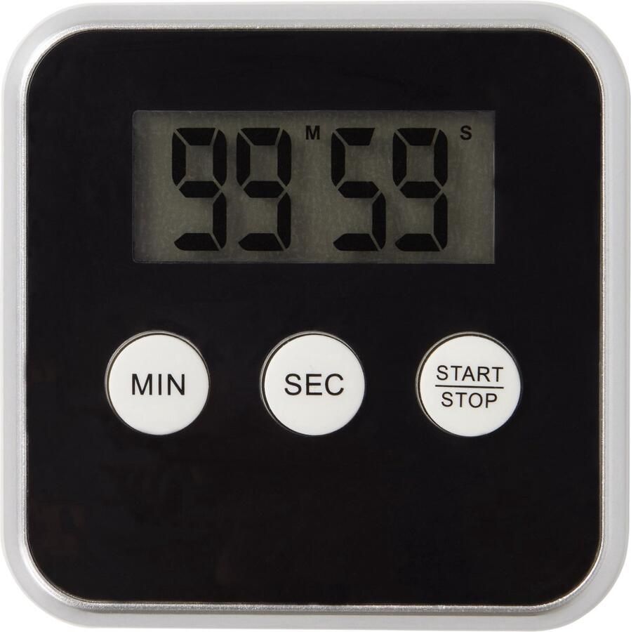 Juleika Kookwekker Zwart Magnetische Timer Digitaal