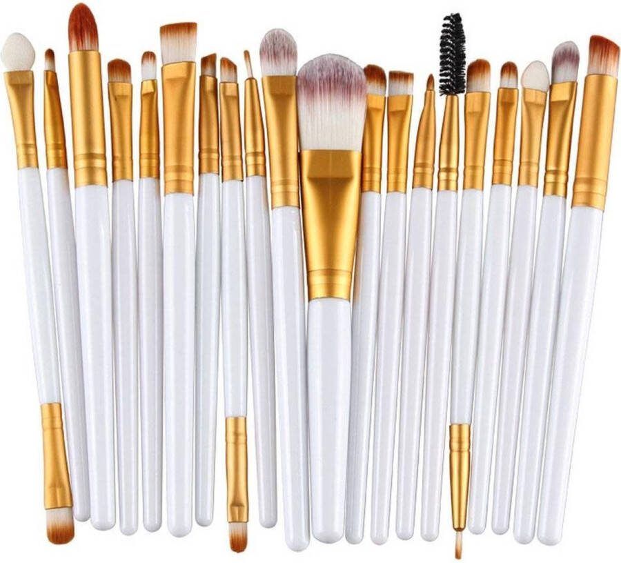 Jumada 's 20-delige Professionele Make-up Kwasten Set