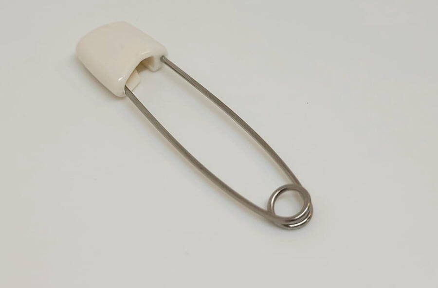 Jumada 's 5 Veiligheidsspelden Met beschermkap Wit 5 4 cm Baby Veiligheid Veilig