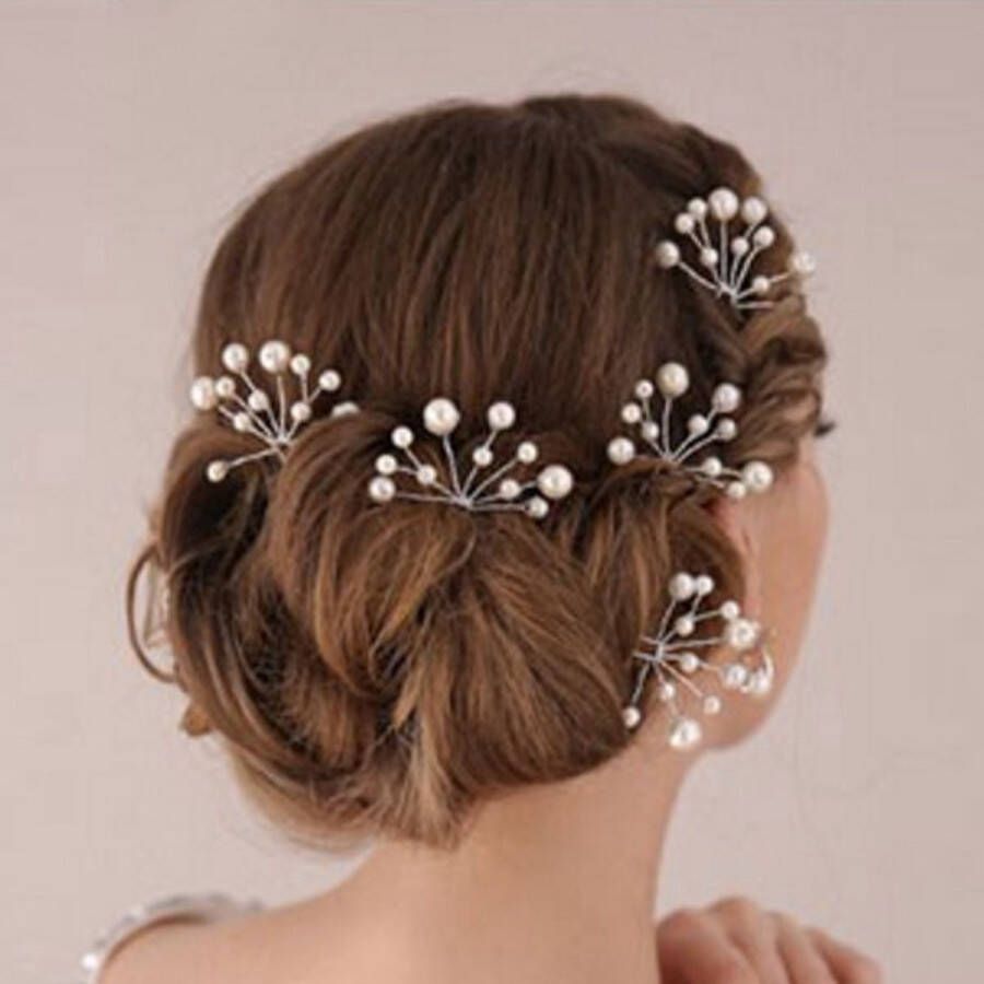 Jumada 's Haarpinnen voor trouwerij of Bruiloft Mooi je haar opsteken met deze pinnen 2 stuks per bestelling
