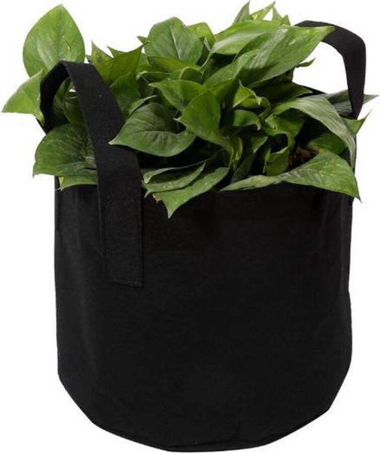 Jumada 's Kweekzak voor Aardappelen Wortels & Tomaten Groeizak Plantenzak Groenten zelf Kweken Kweekpot Kweekbak Stekpotje Kweekkasje Plantenhouder Zwart