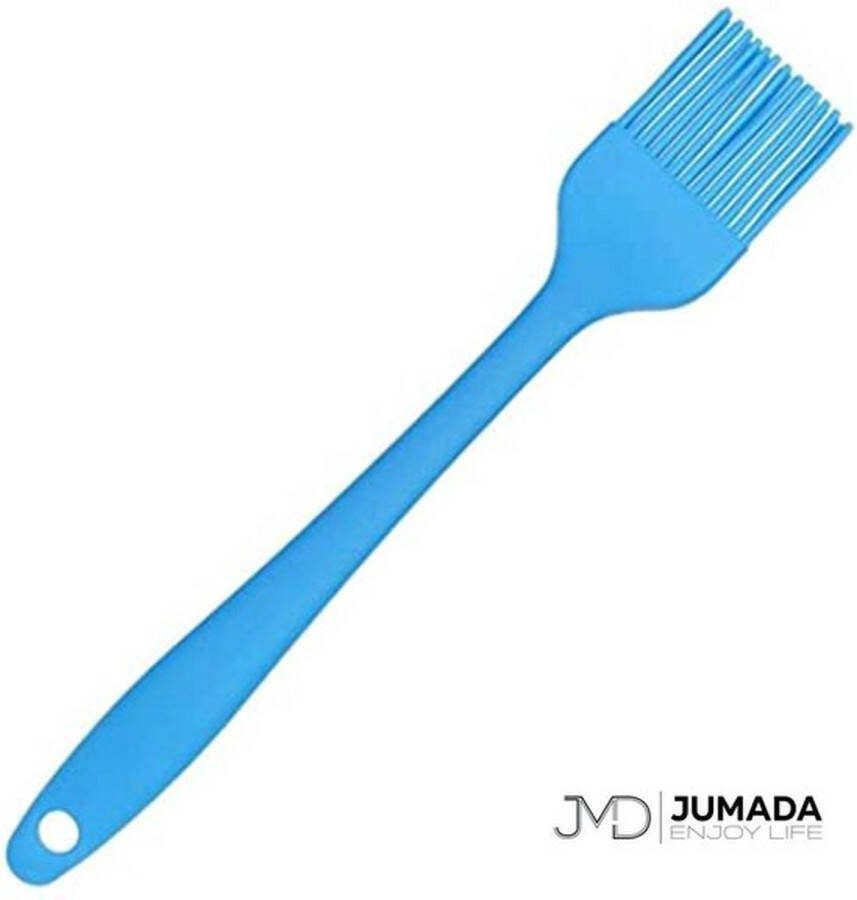 Jumada 's Mini Bakkwast Voedselkwast Kwast Siliconen Blauw
