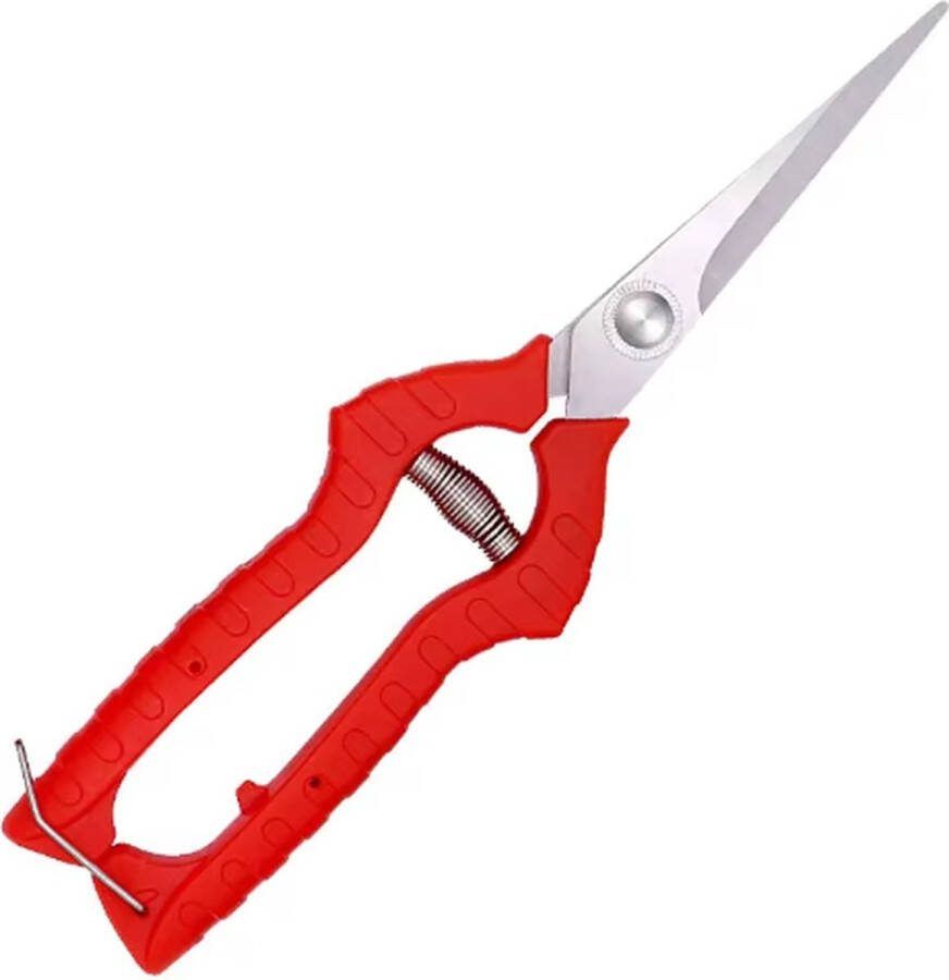 Jumada 's RVS snoeischaar Ideaal Snijbloemen Licht snoeiwerk 21cm Rood