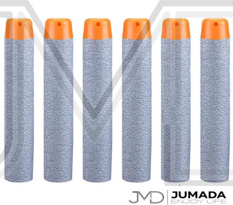 Jumada Universele Dartpijltjes geschikt voor NERF Blasters Pijltjes Darts Bullets 10 stuks Grijs