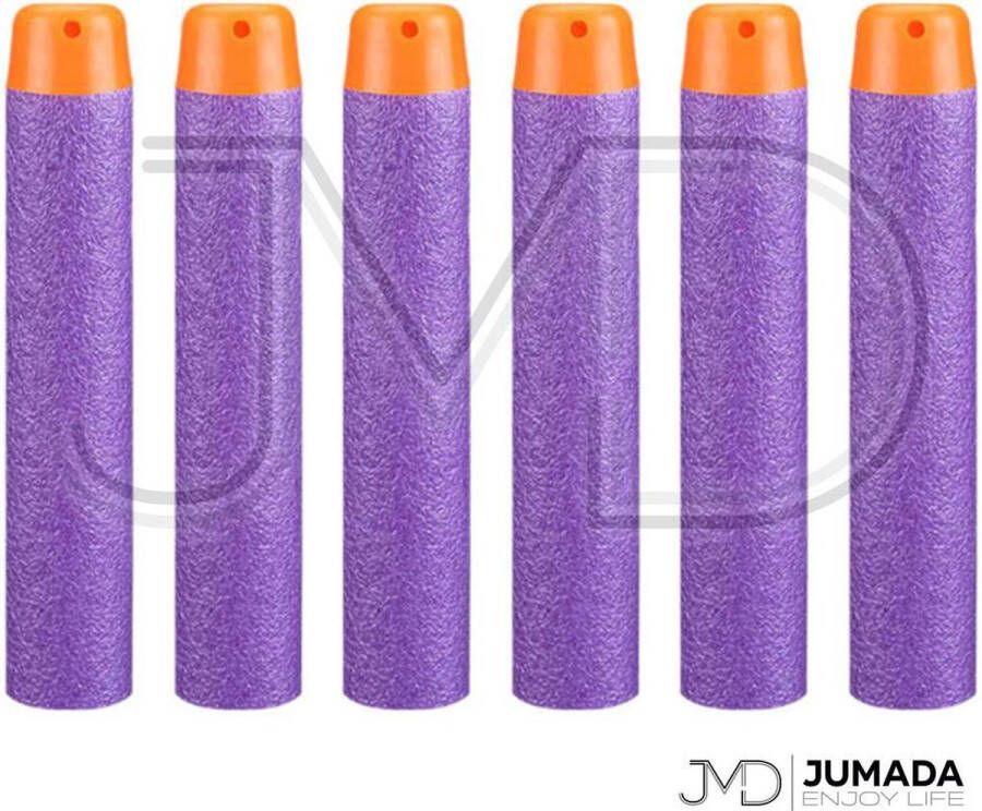 Jumada Universele Dartpijltjes geschikt voor NERF Blasters Pijltjes Darts Bullets 10 stuks Paars