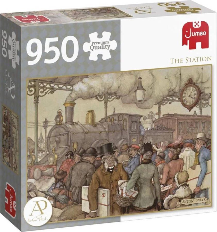 Jumbo Anton Pieck Collection Puzzel The Station 950 stukjes