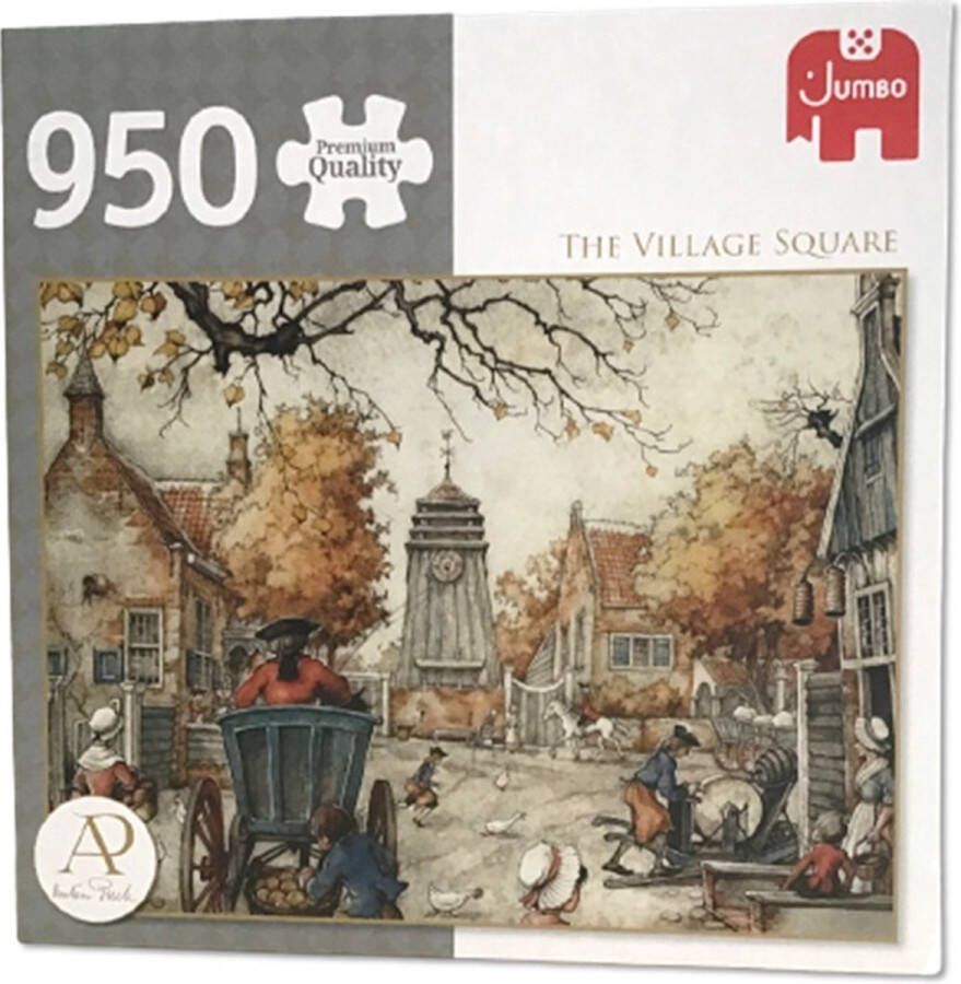 Jumbo Anton Pieck The Village Square puzzel 950 stukjes