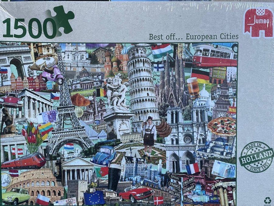 Jumbo Best off... Europese steden Legpuzzel 1500 stukjes