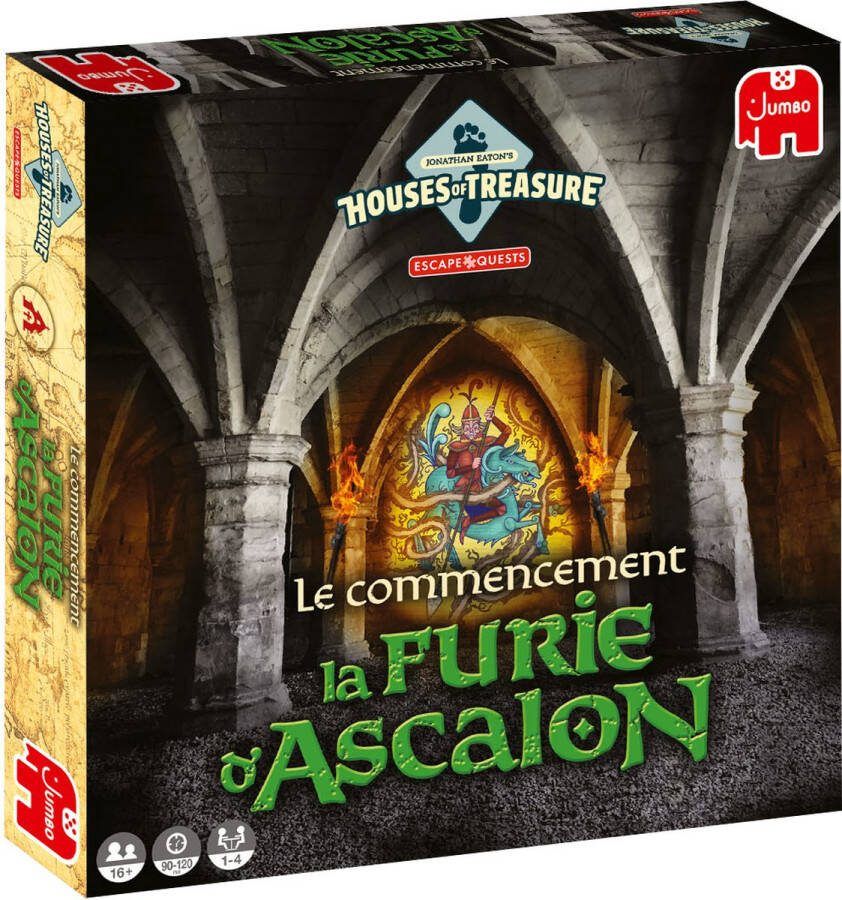 Jumbo Bordspel Escape Quest The Beginning: The Fury of Ascalon (EN)