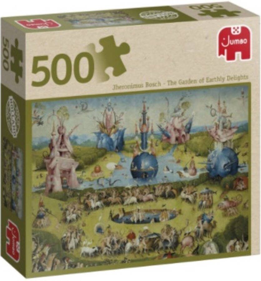 Jumbo Bosch Tuin der Lusten Puzzel 500 st