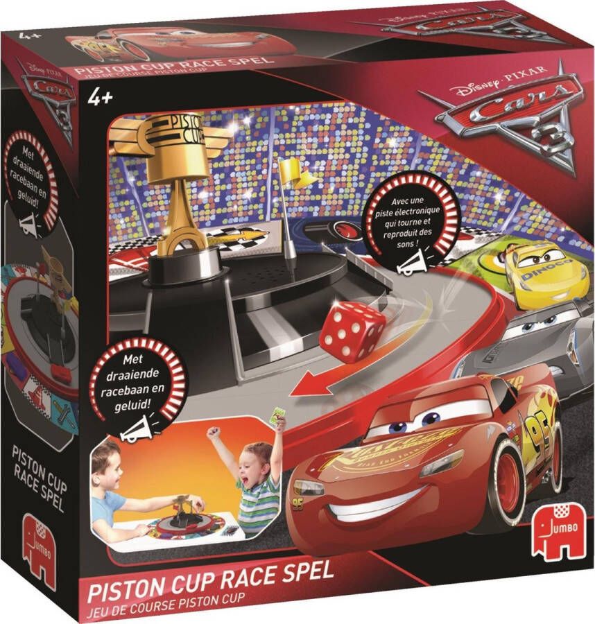 Jumbo Cars 3 Disney Piston cup race spel Kinderspel