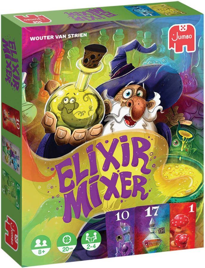 Jumbo kaartspel Elixer Mixer 10 x 12 cm karton 112-delig