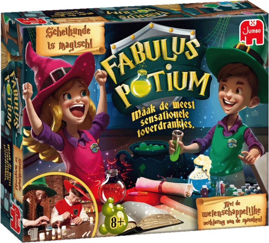 Jumbo Fabuleus Pottum Speelgoed Experimentenset kinderen spelletje fabulus