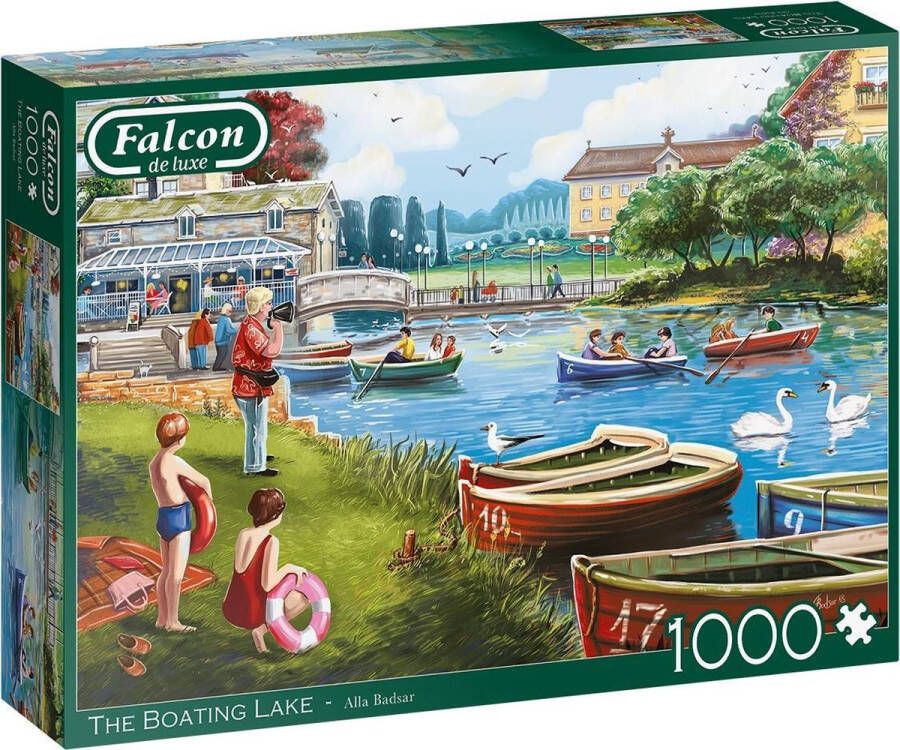 Jumbo Falcon puzzel The Boating Lake Legpuzzel 1000 stukjes