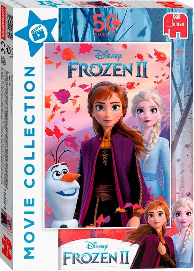 Jumbo puzzel 50 stukjes Disney Frozen 2 Cinema Collection