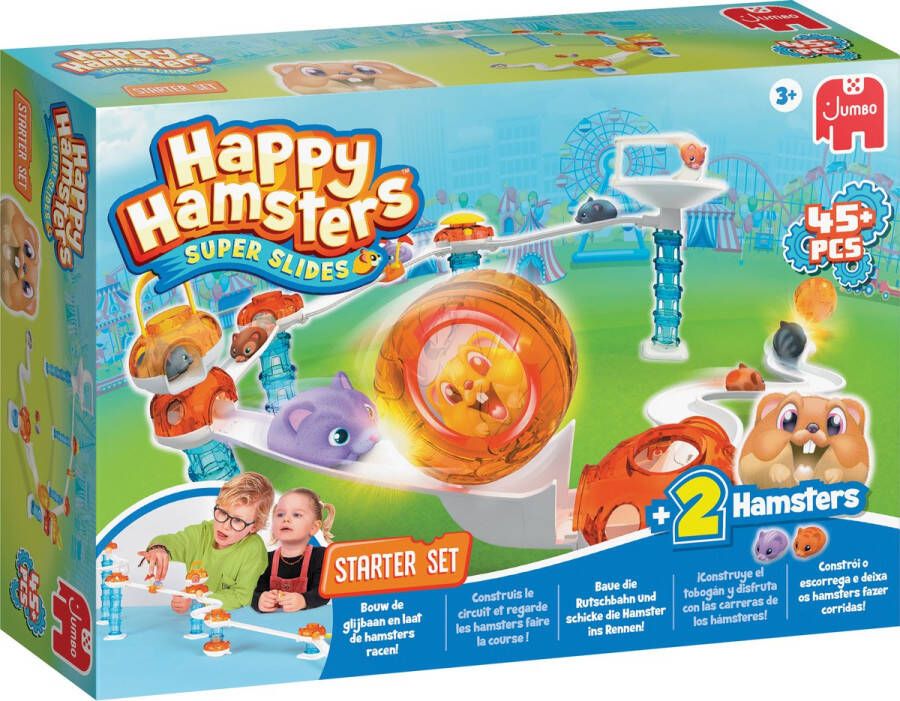 Jumbo Happy Hamsters Starter Set Constructiespeelgoed 45 stuks