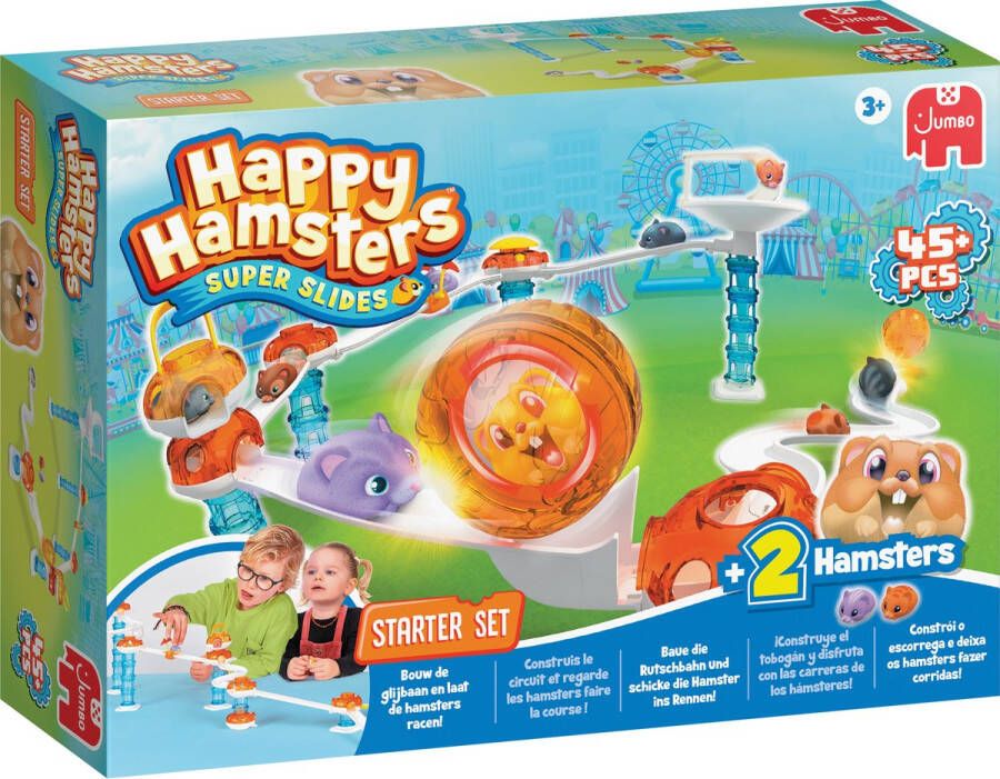 Jumbo Happy Hamsters Gezelschapsspel Junior Karton 47-delig