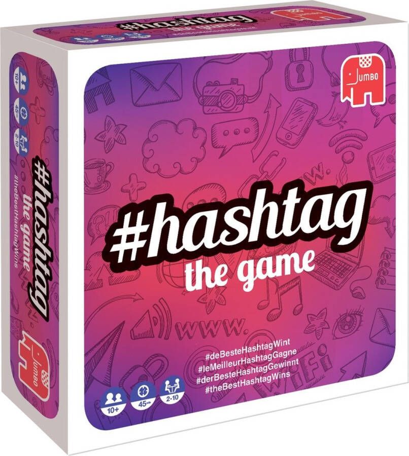 Jumbo bordspel Hashtag The Game