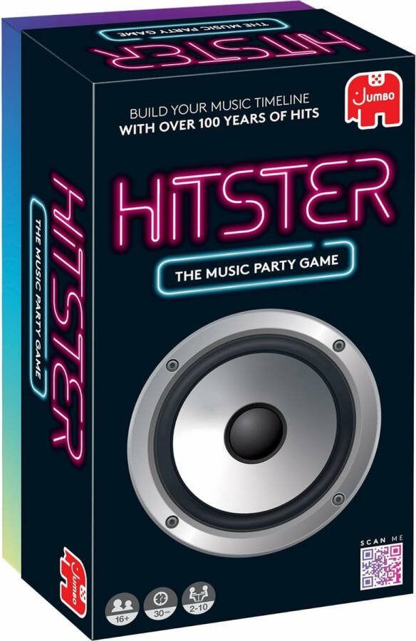 Jumbo Hitster Original Engelstalig Partyspel Actiespel