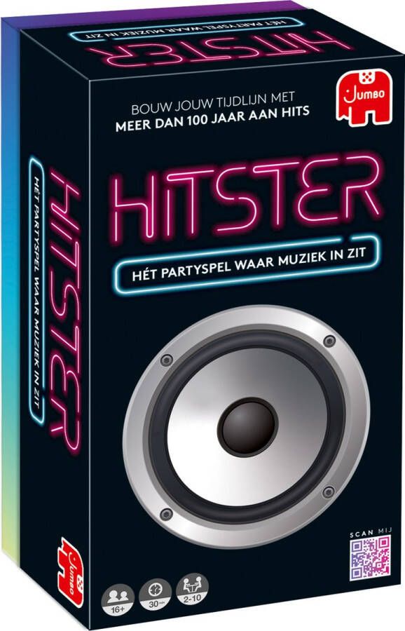 Jumbo Hitster Original Nederlandstalig Partyspel Actiespel