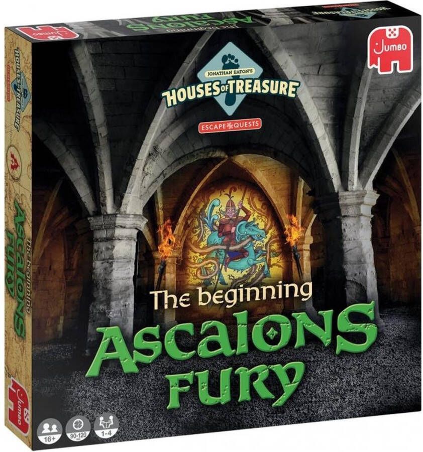 Jumbo Houses of Treasure Escape Quest The Beginning: Ascalons Fury Escaperoom met Legpuzzels