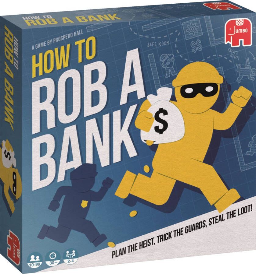 Jumbo How to Rob a Bank Bordspel