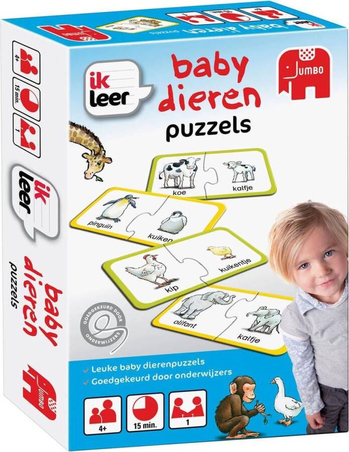 Jumbo Ik Leer Baby Dieren Puzzels