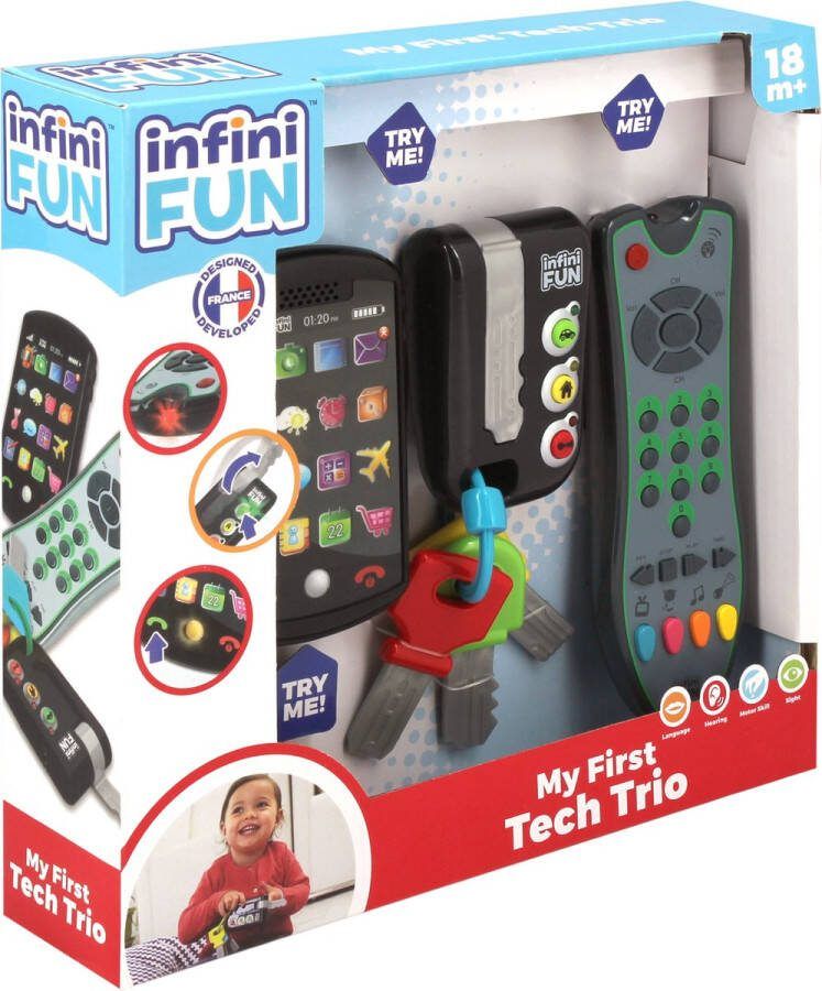Jumbo InfiniFun Mijn eerste tech trio Speelgoed vanaf 1 jaar