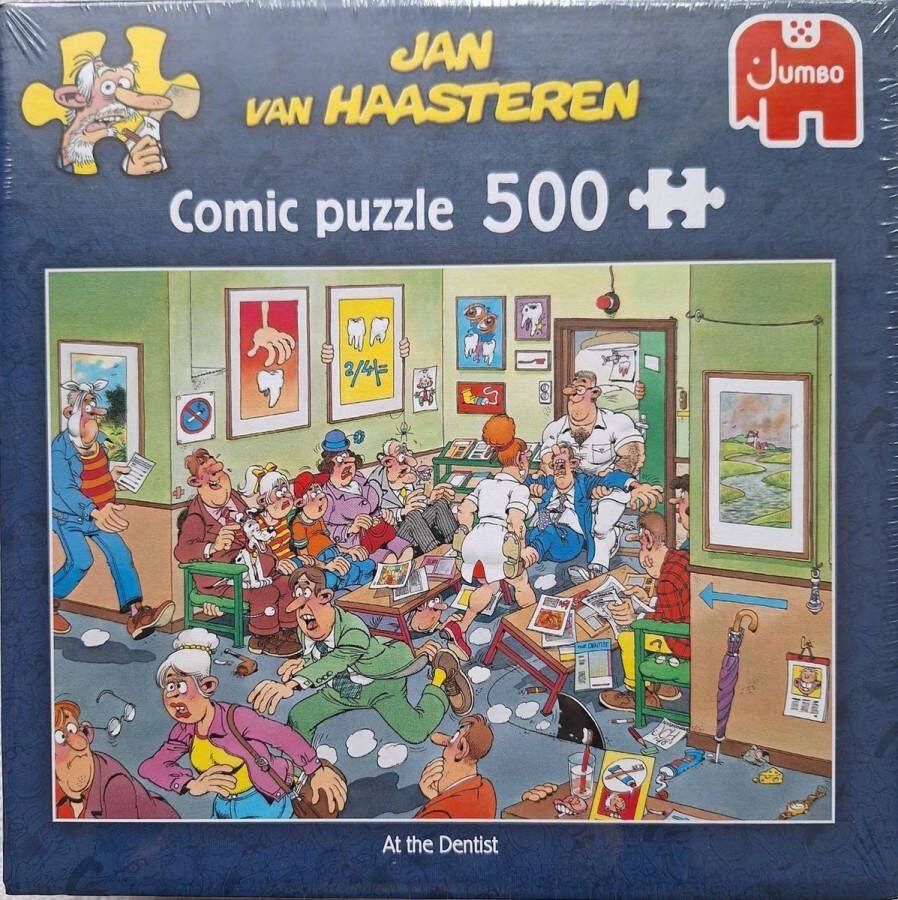 Jumbo Jan van Haasteren At the dentist 500 stukjes