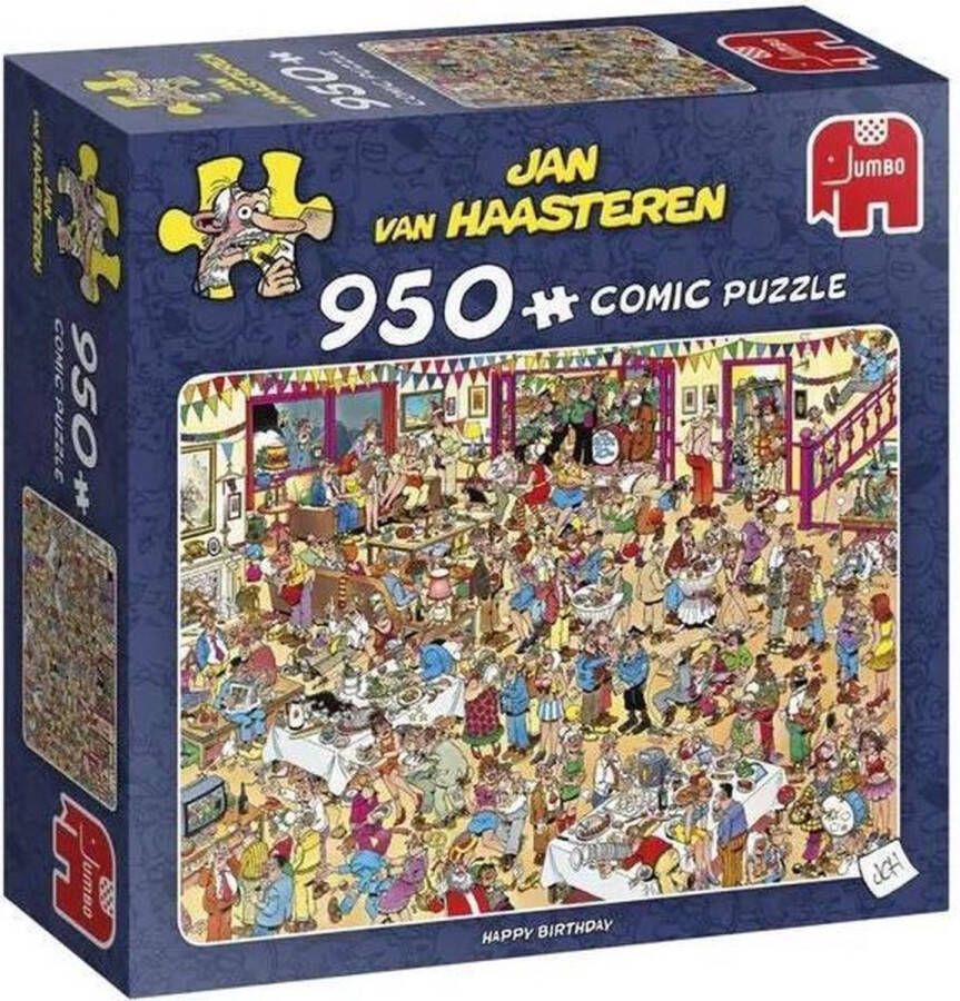 Jumbo Jan Van Haasteren Happy Birthday puzzel 950 Stukjes