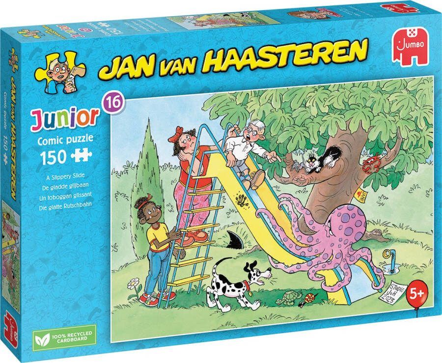 Jumbo Jan van Haasteren Junior De Gladde Glijbaan (150 Stukjes)