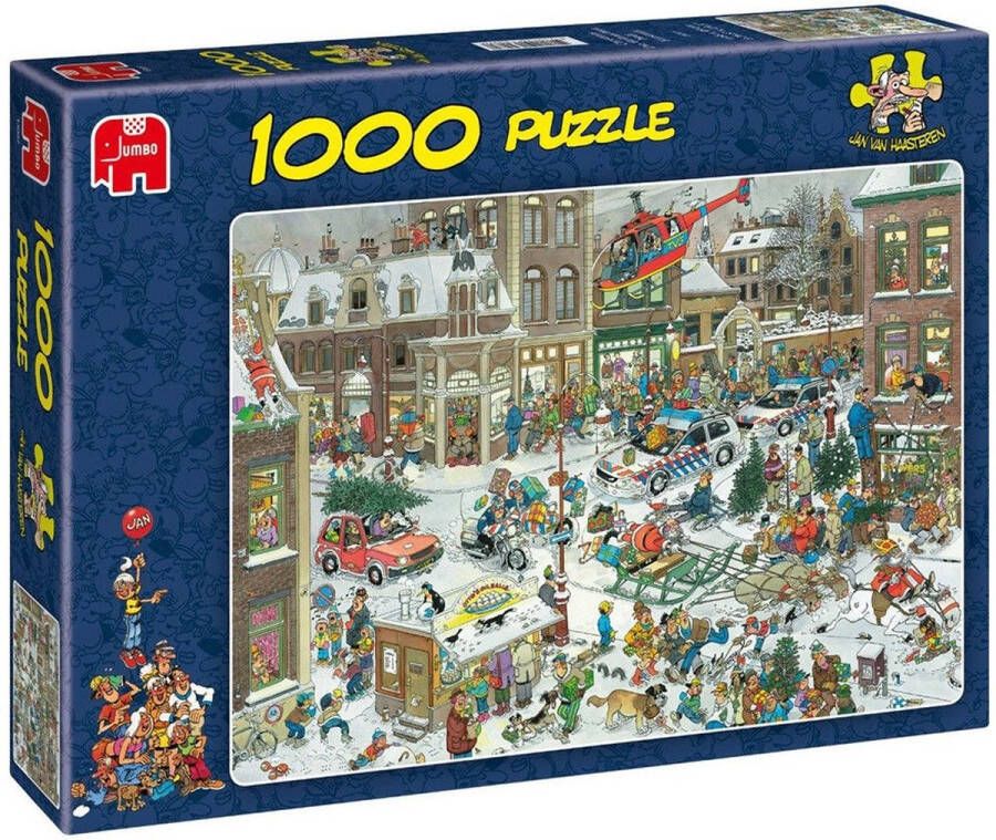 Jumbo legpuzzel Jan van Haasteren Kerstmis 1000 stukjes