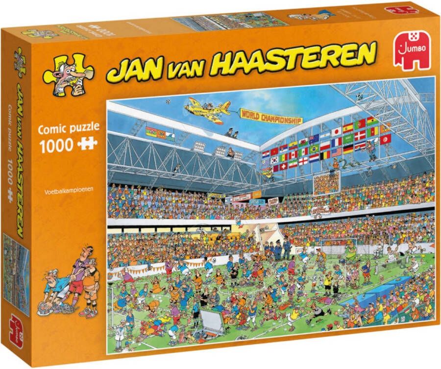 Jumbo Jan van Haasteren puzzel Voetbalkampioenen 1000 stukjes