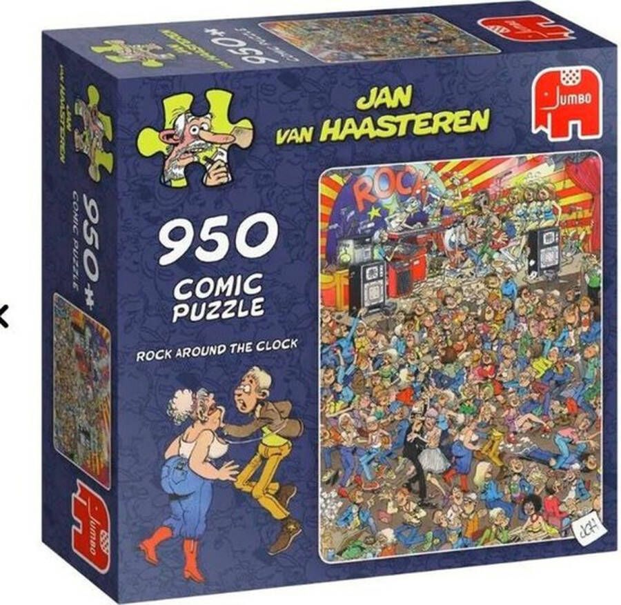 Jumbo Jan Van Haasteren Rock Around The Clock puzzel 950 Stukjes