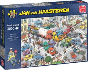 Jumbo Jan van Haasteren Verkeerschaos Legpuzzel 3000 stukjes