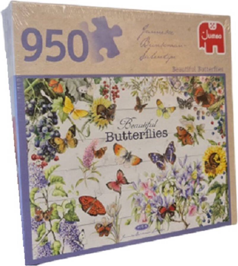 Jumbo Janneke Brinkman Beautifull Butterflies Vlinders Puzzel 950 stukes