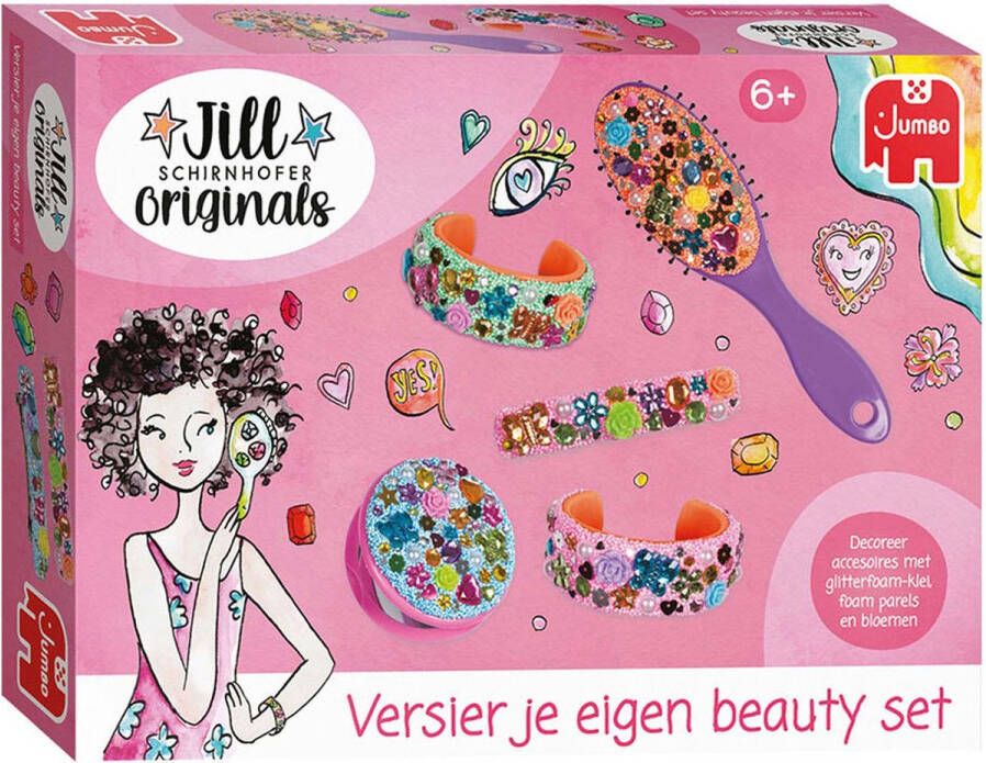 Jumbo Jill Schirnhofer Versier je eigen beauty set Knutselset Knutselpakket