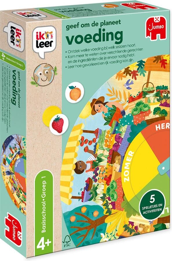 Jumbo Ik Leer Geef Om De Planeet Voeding Educatief Spel