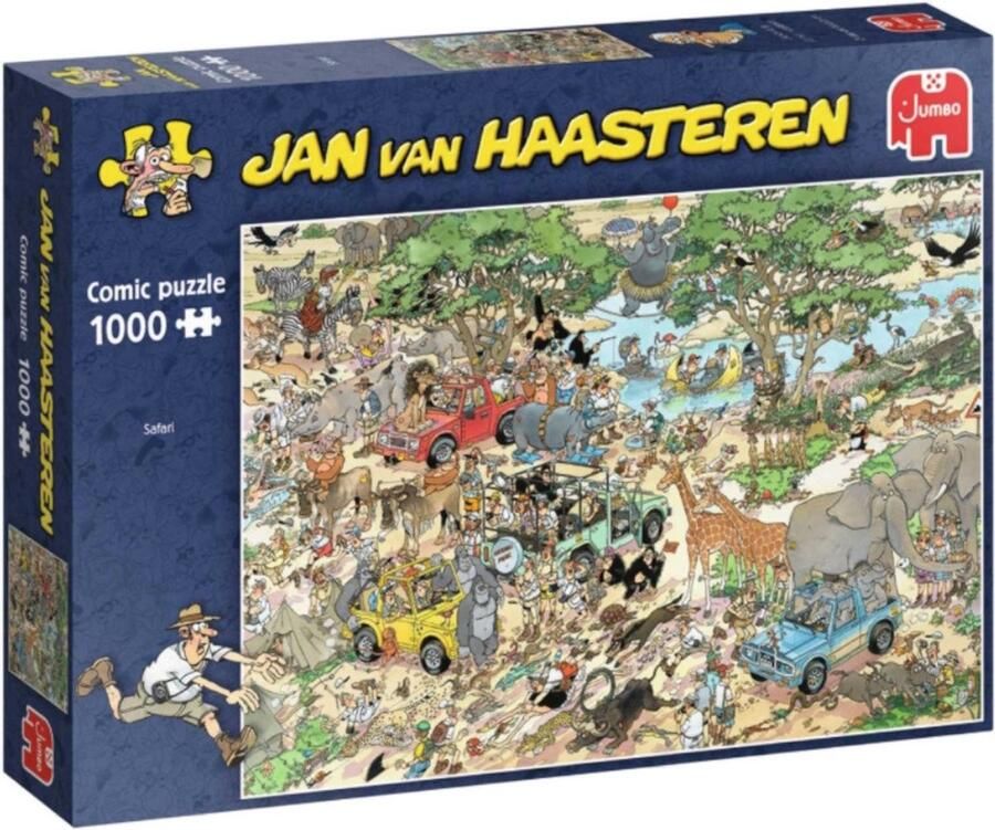 Jumbo Jan van Haasteren Safari 1000 stukjes puzzel