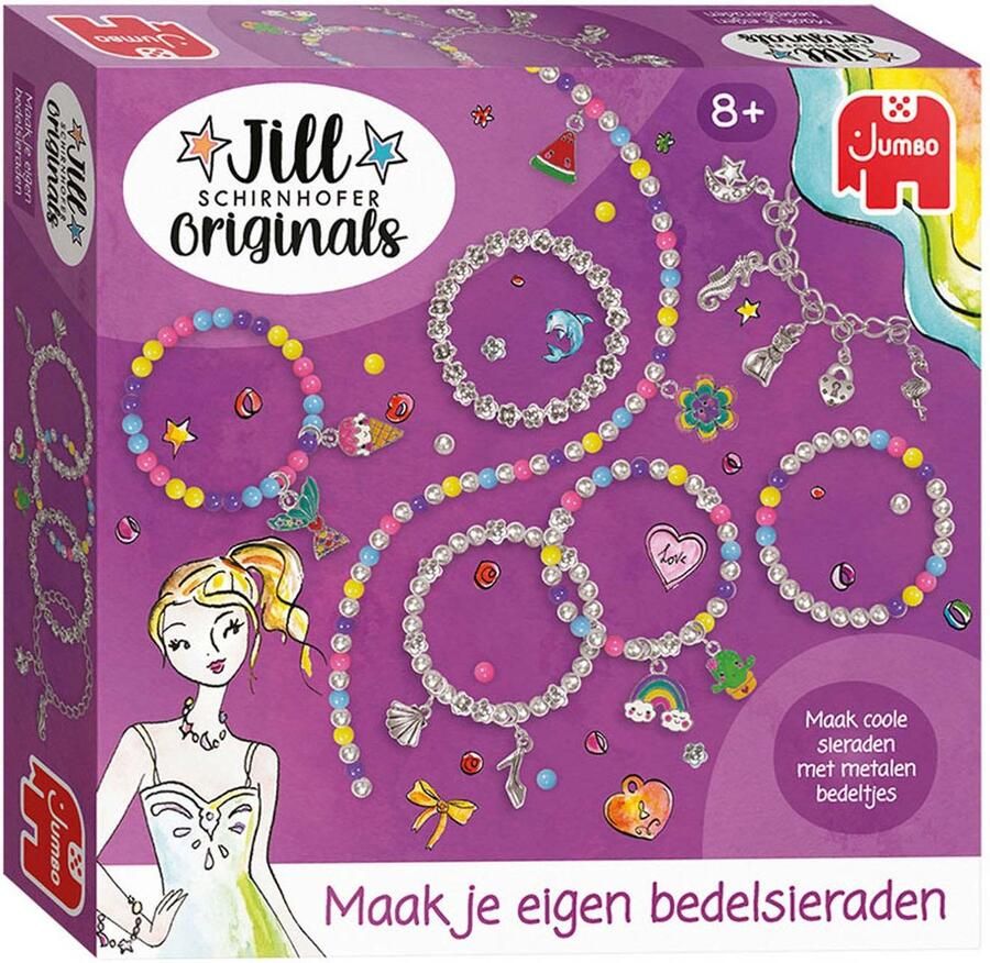 Jumbo Jill Schirnhofer Maak je eigen sieraden Knutselset Knutselpakket sieraden